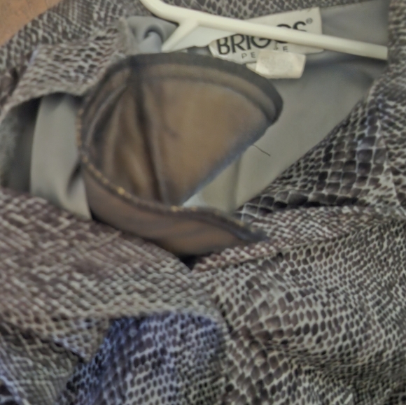 Vintage Briggs Petite Button Down Blazer Size Medium - Picture 6 of 6